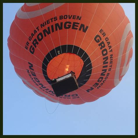 Er Gaat Iets Boven Groningen Capital City Hot Air Balloon