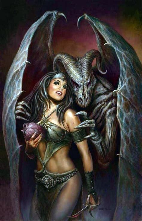 645 Best Images About Fantasy Art Demons On Pinterest