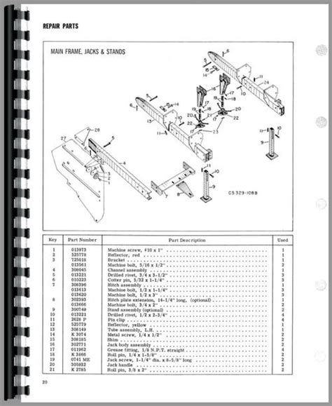 idea  corn sheller operators parts manual