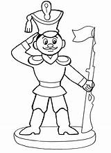 Tin Coloring Soldier Colorkid Pages Kids sketch template