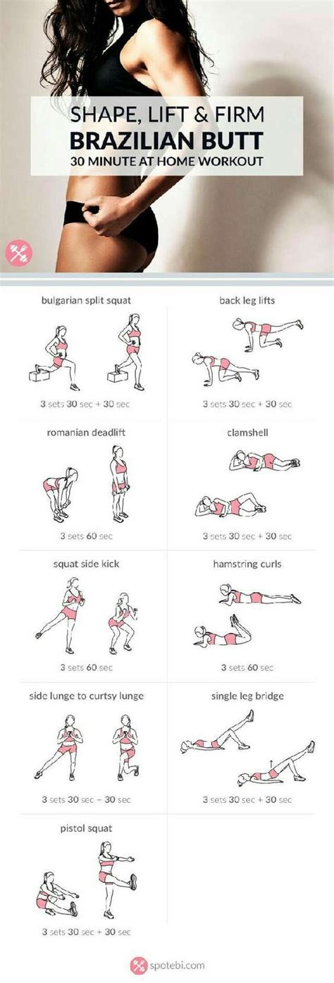 Exercises To Shape Buttocks And Thighs Exercise Poster