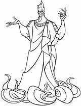 Hades Coloring Pages Disney Hercules Villains Drawings Google Ca Colouring Kids Queen sketch template
