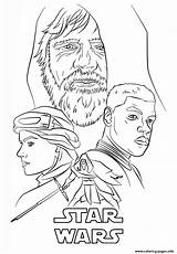 Coloring Force Pages Wars Star Awakens Poster Jedi Last Vii Episode Bb8 Printable Posters Drawing Bb Getcolorings Return Rey Print sketch template