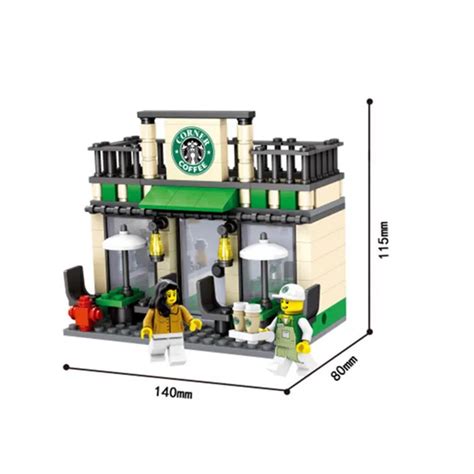 hot legoings educational mini street construction bricks diy building blocks toy kit  model