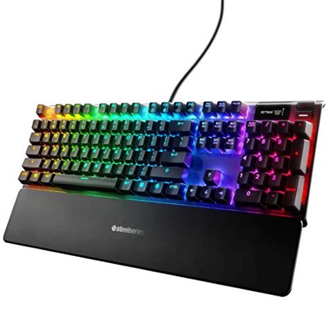 steelseries apex pro mechanical gaming keyboard adjustable actuation switches worlds