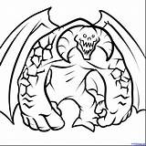 Rings Balrog Lord Coloring Pages Clipart Step Draw Designlooter Clipartbest Getcolorings 302px Outstanding Still Drawing 78kb sketch template