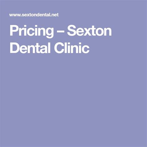 Pricing Sexton Dental Clinic Dental Clinic Medicaid Dental Care