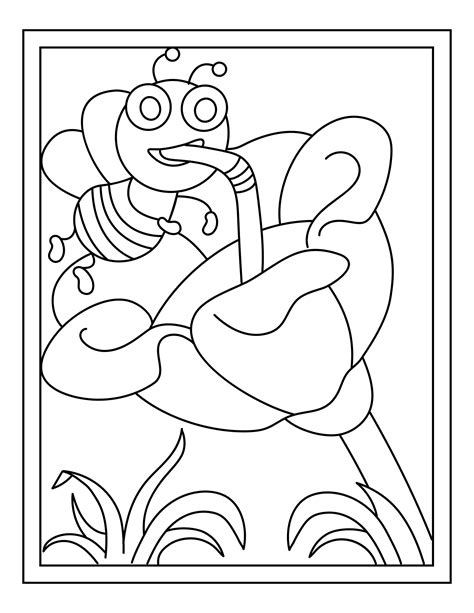 printable spring colouring  kids spring activity colouring etsy