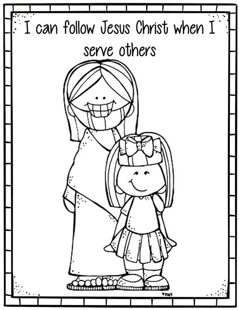 serving  coloring page