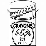 Crayons Crayola Box Coloring Pages Clipartpanda Use Websites Presentations Reports Powerpoint Projects These sketch template