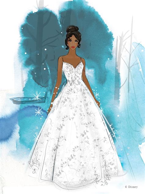 Disney S Tiana Wedding Dress Design — Exclusively At Kleinfeld See