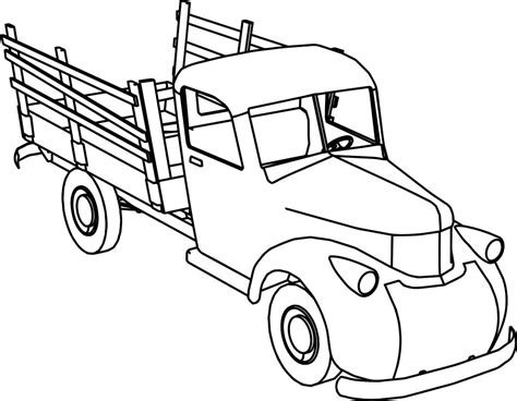 truck coloring pages coloring home