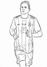 Dybala Ronaldo Messi Juventus Giocatori Supercoloring Cr7 Neymar Calciatori Ausmalbild Ronaldiño Aguero Famosi sketch template