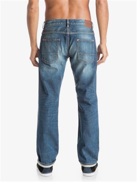 sequel medium blue  regular fit jeans quiksilver
