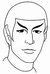 Spock Coloring Star Trek Drawing Pages App Book Cartoon Template Getdrawings sketch template