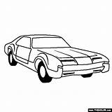Oldsmobile Coloring Pages Toronado Cutlass Cars 1966 Car Template Online sketch template