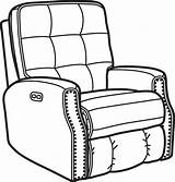 Drawing Recliner Email Getdrawings Resolution Via High Pngfind sketch template