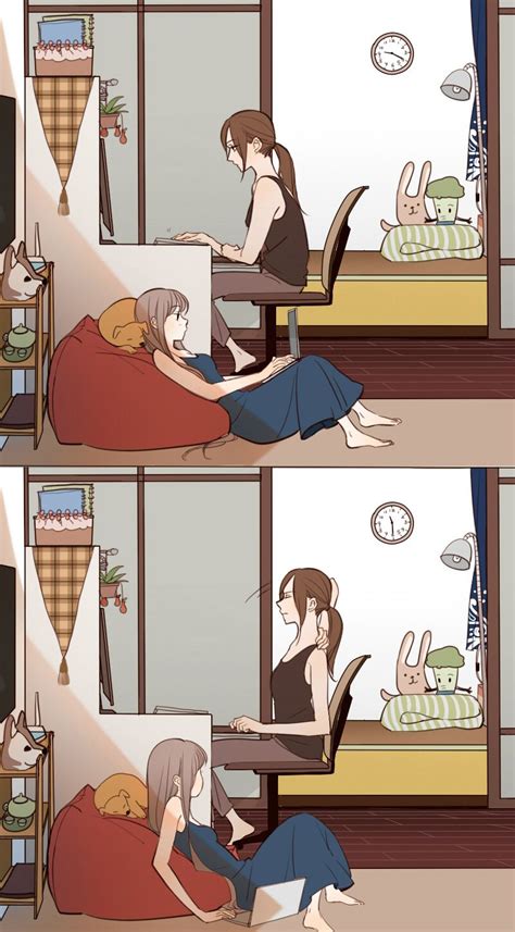 ch 8 page 5 mangago yuri anime yuri manga lesbian art