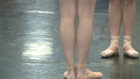 feet of ballet dancers dancer stock footage video 100