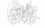 Coloring Pages Doki Force Glitter Book Literature Club Precure Sheets Print Printable Dokidoki Search Again Bar Case Looking Don Use sketch template