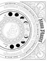Spells Phases Spell Wiccan Wicca Cesari Witchcraft Magick sketch template