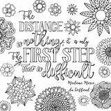 Motivational Sobriety Zentangle sketch template