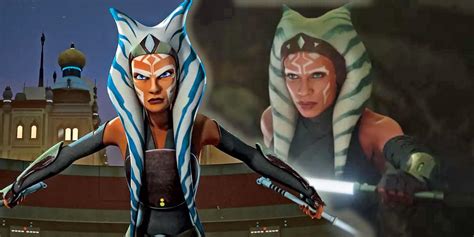 why live action ahsoka s head tails are shorter than in star wars cartoons