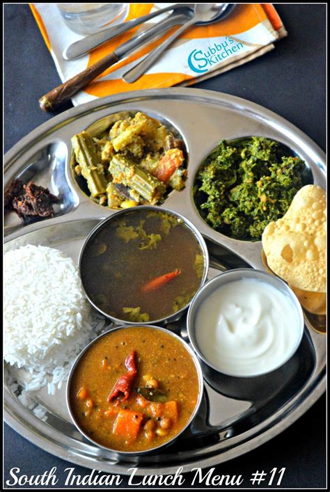 south indian lunch menu  parangikai puli kuzhambu aviyal keerai