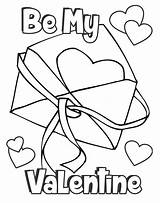 Coloring Valentine Pages Valentines Card Printable Kids Happy Cards Crafts Easy Election Sheets Drawing Print Christian Craft Hearts Paper Teen sketch template