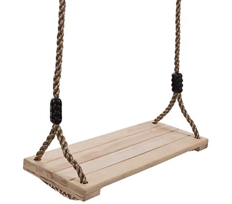 hey play wooden swing  outdoor flat benchseat qvccom