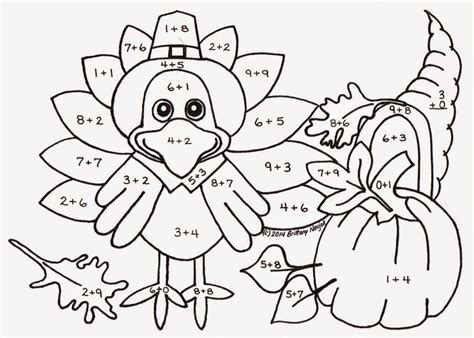 turkey math worksheets  grade
