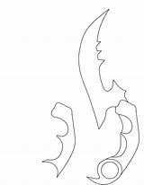 Karambit Template Drawing Knife Knives Wooden Templates Csgo Patterns Getdrawings Cs Go Blade Diy Weapons Instructables Merrychristmaswishes Info Print Choose sketch template