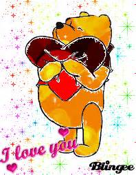 winnie  pooh love picture  blingeecom
