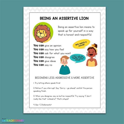 guide teaching kids assertive  aggressive communication