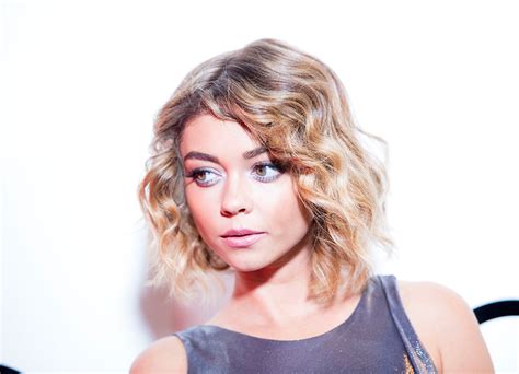Once Blonde Sarah Hyland Has Dyed Her Hair Brunette And