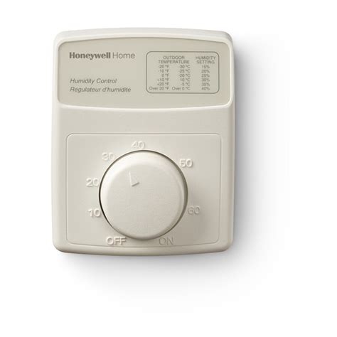 honeywell humidistat mechanical  programmable thermostat  lowescom