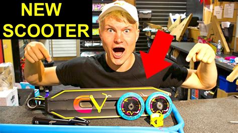 building   custom pro scooter youtube