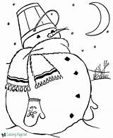 Snowman Coloring Pages Color Christmas Printable Print Holiday Dot Printing Help Raisingourkids sketch template