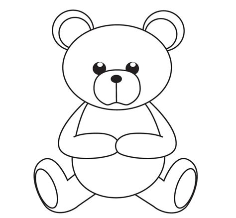 love  teddy bear coloring pages