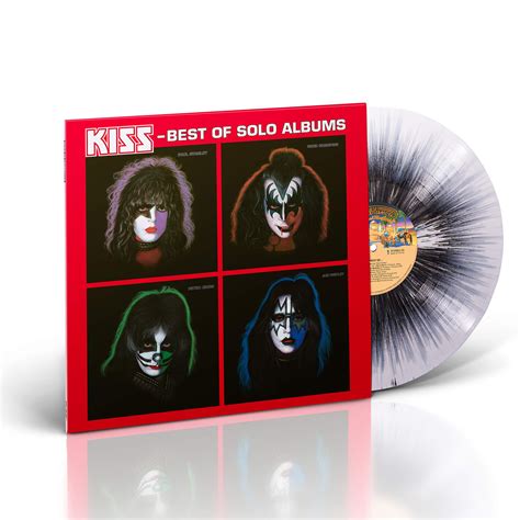bravado   solo albums  splatter vinyl kiss lp