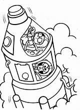 Coloring Pages Space Babies Muppet Spaceship Travel Alien Wars Star Color Place Getcolorings Getdrawings Ship sketch template