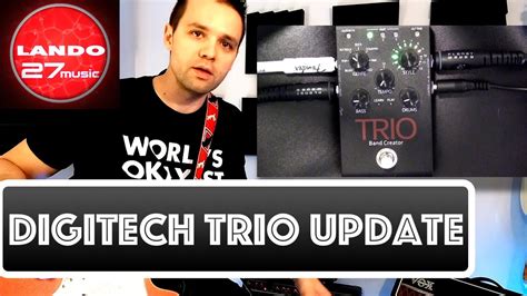 digitech trio firmware update  demo youtube