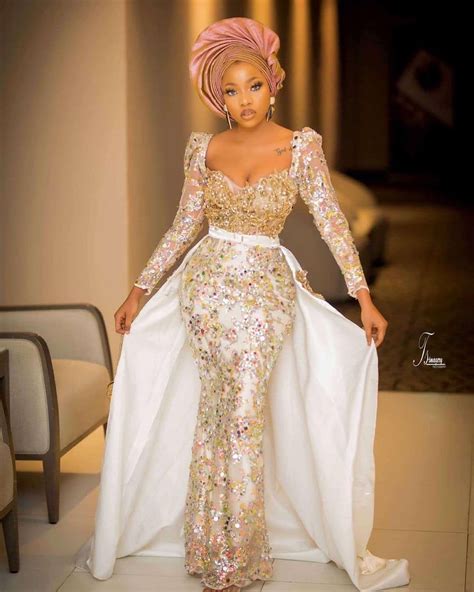 long aso ebi gowns  sr approved  wedding season