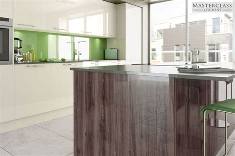 kitchens modern lumina woodgrain