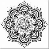 Coloring Kaleidoscope Pages Adults Library sketch template