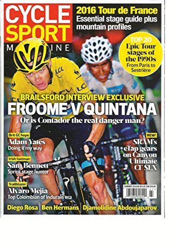 cycle sport magazine 2016 tour de france froome v
