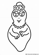 Barbapapa Coloriage sketch template