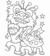 Chinese Coloring Year Pages Activities Color Toddlers Colouring Template Toddler sketch template
