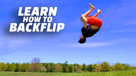 The Ultimate Beginner How To Backflip Tutorial Youtube