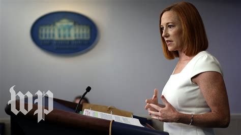 White House Press Secretary Jen Psaki Holds News Conference Full 7 9